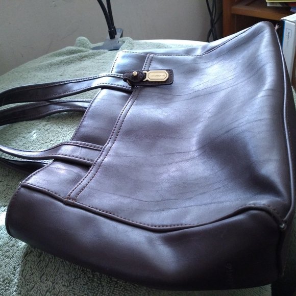 Liz Claborne soft brow leather purse bag - Picture 1 of 10